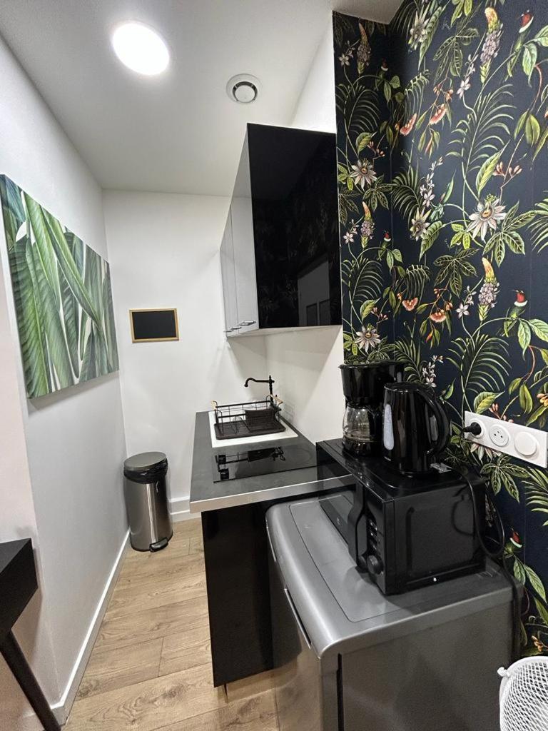 Stylish Modern Studio Apartment Paris Luaran gambar
